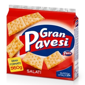GRAN PAVESI CRACKERS SALATI KG 0.560